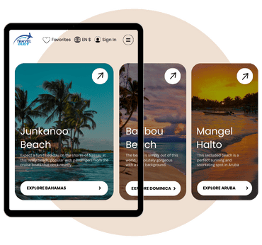 Website mockup